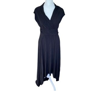 Apt. 9 high low black maxi dress M